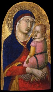 Çocuklu Madonna, yaklaşık 1340 by Pietro Lorenzetti