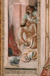 P. Lorenzetti, Son Akşam Yemeği, Mutfak by Pietro Lorenzetti