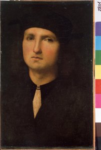 Genç bir adamın portresi. Pietro di Cristoforo Vannucci