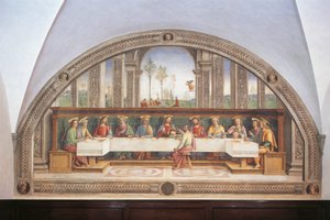 Son Akşam Yemeği by Pietro Perugino