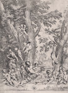 Charity Bahçesi, yaklaşık 1631-37. by Pietro Testa