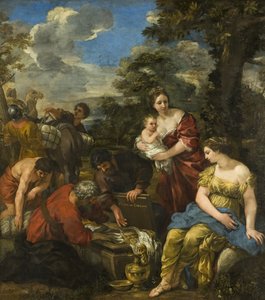 Putlarını Arayan Laban (tuval üzerine yağlı boya) by Pietro da Cortona