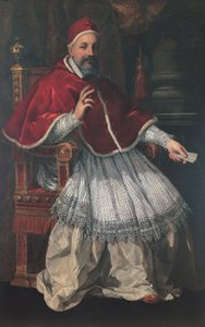 Pope Urban VIII, c.1624-27 (tuval üzerine yağlı boya) by Pietro da Cortona