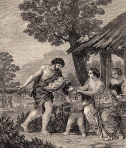 Romulus ve Remus. Pietro da Cortone