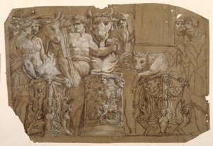 Antik kurban ve Perseus ve Andromeda