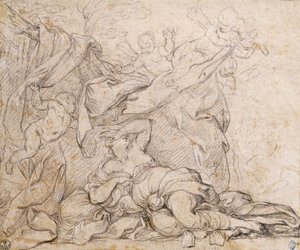 Venüs, İlahi Takdirin Zaferi için çalışma, Roma, Palazzo Barberini