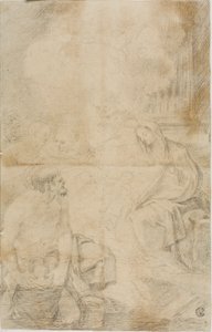 Çobanların hayranlığı by Pietro da Cortona