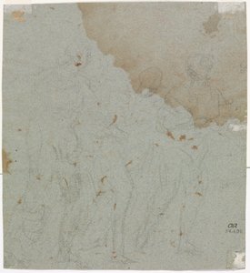 Lût ve Kızları için Eskiz, 1600