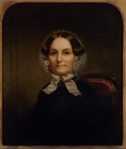 Lucy Hale Sturges'in Portresi, 1867 dolayları (tuval üzerine yağlı boya) by Pine Theodore