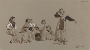 İspanyol Dansçılar by Pio Joris