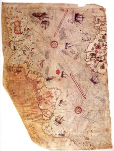 Piri Reis dünya haritası, 1513