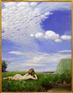 toygar. Pal Szinyei Merse (1845-1920), Tuval Üzerine Yağlıboya Tablo