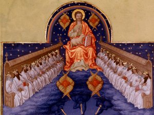 Aziz John ve Patmos. Pol De Limburg (15. yüzyıl) tarafından “” Berry Dükü