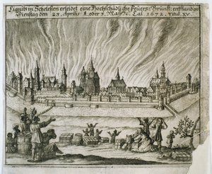 İkili Ateş Efsanesi, 1672 by Polish School