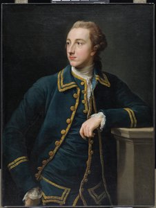 Yeşil Takım Elbiseli Bir Adamın Portresi, 1760 dolayları (tuval üzerine yağlıboya) by Pompeo Girolamo Batoni