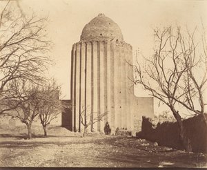 [Bastam, Türbe Kulesi inşa 1313, Horasan], 1840