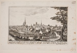 Frederik V, Odense'ye girdi by Poul Isac Grønvold