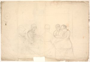 Beş kişilik figür grubu by Poul S. Christiansen