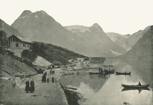 Mundal, Fjaerlandsfjorden