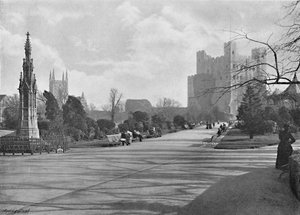 Rochester Kalesi, c1896 by Poulton and Co