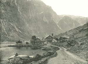 Telefon İstasyonu ve Oteller, Gudvangen, Norveç, 1895.