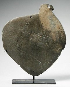 Kuş başlı palet, muhtemelen beç tavuğu, Naqada II Dönemi, yaklaşık MÖ 3500-3100 (yeşil şist) by Predynastic Period Egyptian