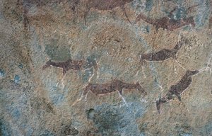 Hayvan figürleri (mağara resmi) by Prehistoric Prehistoric