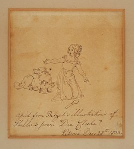Prenses Victoria tarafından eskiz by Princess Royal (1840 1901) Victoria