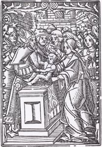 Tapınakta Sunum by Probably French 16th Century