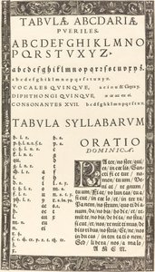 Astar için Alfabe by Probably German 16th Century