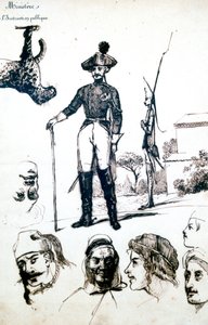 Çalışma, Bir Asker Zırhı, c1823-1870