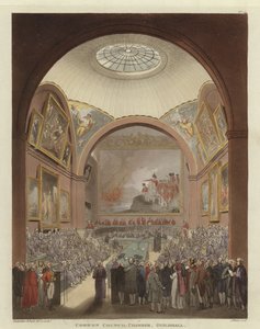 Ortak Konsey Odası by Pugin and Rowlandson