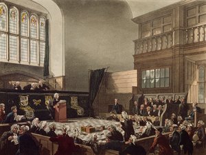 Court of Exchequer, Westminster Hall, 