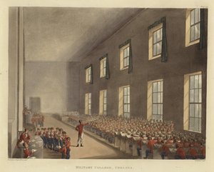 Askeri okul by Pugin and Rowlandson