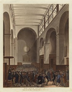 Yeni Borsa by Pugin and Rowlandson