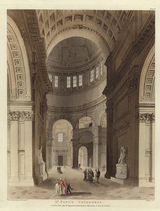 St Paul Katedrali by Pugin and Rowlandson