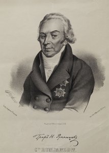 Kont Nikolay Petrovich Rumyantsev'in Portresi 1754-1826