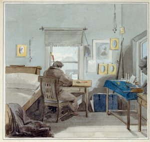 Çok zor. Dans la maison de Pavel Nashchokin (1801-?) (Moscou). (İş Yerinde. Pavel Nashchokin Evi