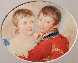 Veliaht Prens Alexander Nikolayevich ve Grandüşes Maria Nikolaevna