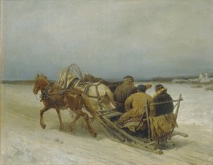 Kışın Troyka, 1880