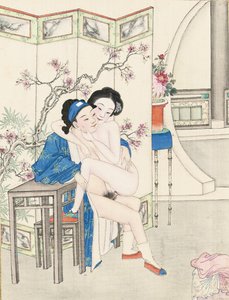 Erotik resim, geç Qing hanedanı