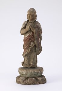 Keşiş Ka-yeh (Kasyapa) figürü (ahşap ve gesso)
