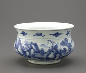 Tütsü brülörü, Jingdezhen, Jiangxi eyaleti (seramik)