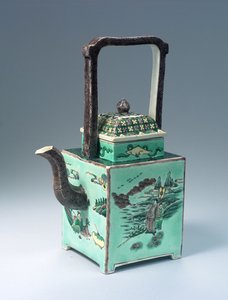 Büyük Famille Verte Çaydanlık, Kangxi dönemi (1662-1722) (porselen)