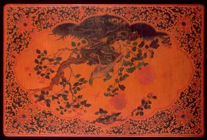 Masa Üstü, Kangxi dönemi (1662-1722) (laklı ahşap ve kenevir kumaş) (ayrıca bkz. 272135)