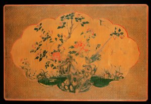 Masa üstü, Kangxi dönemi (1662-1722) (laklı ahşap ve kenevir kumaş) (ayrıca bkz. 272133)
