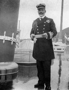 Amiral Sir Archibald Milne 1855-1938, 1908. by Queen Alexandra