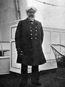1904 1908 kraliyet yatları Norveç gezisi sırasında pilot. by Queen Alexandra