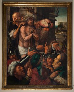 Ecce Homo. Quentin Metsijs. 16. yüzyıl (ahşap üzerine yağlı boya)