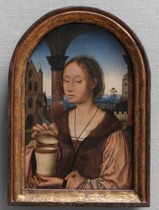 Saint Mary Magdalene (panel üzerine yağ)